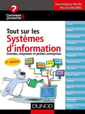 cover image of Tout sur les systèmes d'information--3e édition